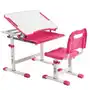 Zestaw biurko i krzesło dla dzieci z regulacją Costway Sklep