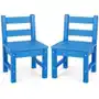 Costway Zestaw krzesełek dla dzieci 2 sztuki 34 x 33 x 57 cm Sklep