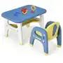 Costway Zestaw stolik i krzesełko dla dzieci w kształcie dinozaura Sklep