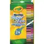 Flamastry zmywalne supertips, 24 kolory Crayola Sklep