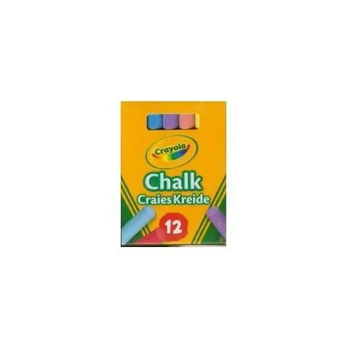 Crayola kreda niepyląca kolorowa 12 kolorów