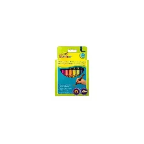 Crayola kredki świecowe trójkątne mini kids 16 kolorów