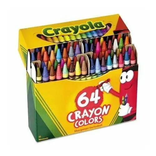 Crayola Kredki woskowe 64 kolory