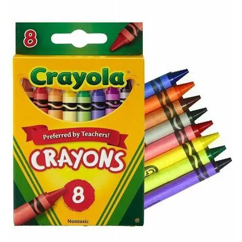 Crayola Kredki woskowe 8 kolorów