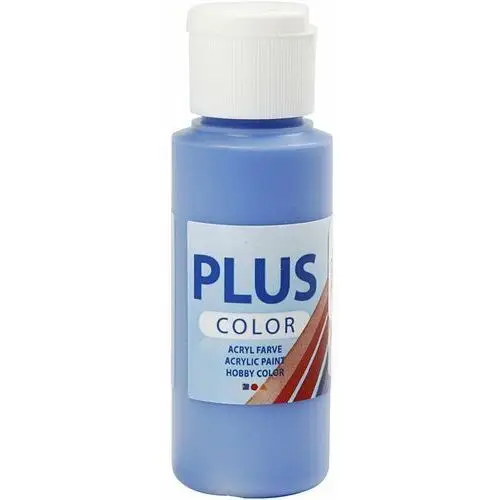 Farba akrylowa, Plus Color, kobaltowa, 60 ml