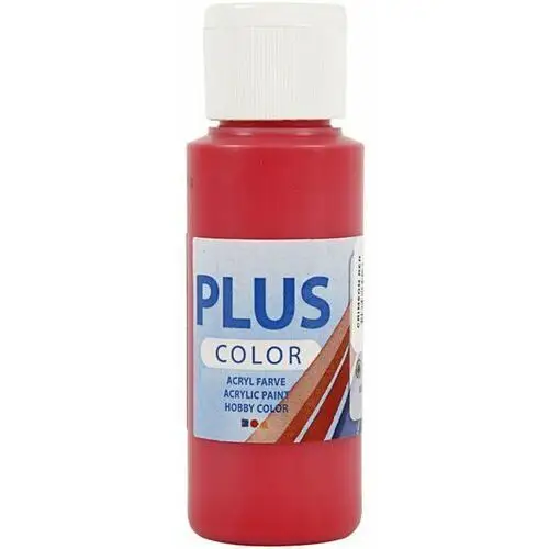 Creativ company a/s Farba akrylowa, plus color, krwista czerwień, 60 ml