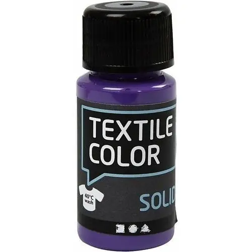 Farba do tkanin ciemnych, 50 ml, fioletowa