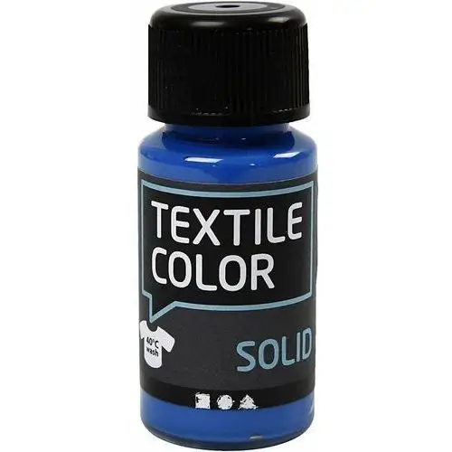 Creativ company a/s Farba do tkanin ciemnych, 50 ml, niebieska