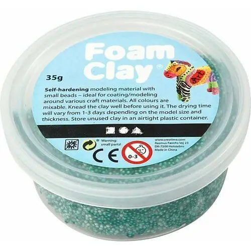 Masa Foam Clay, ciemnozielona, 35 g