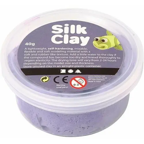 Masa Silk Clay, fioletowa, 40 g