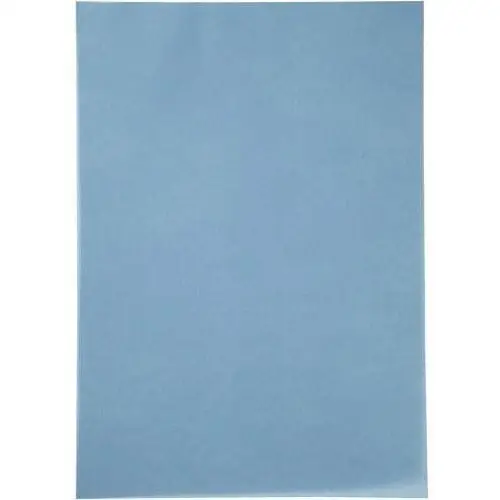 Papier transparentny welinowy, niebieski, 10 sztuk