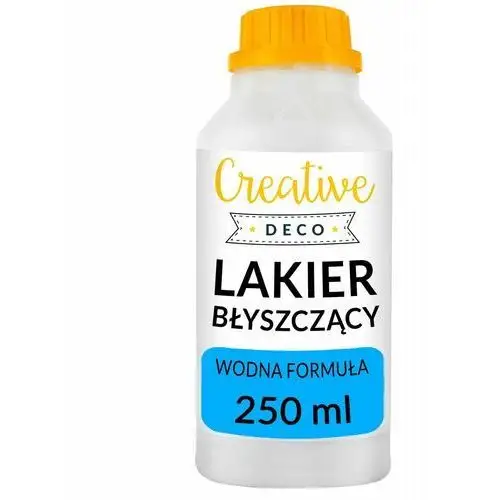 Lakier akrylowy bezbarwny błyszczący ochrona utrwalacz powierzchni 250ml