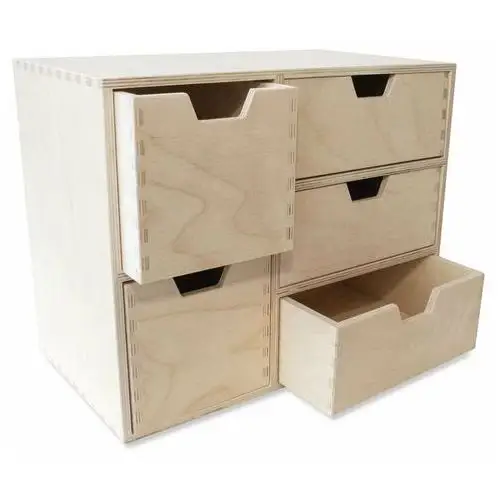 Creative deco Organizer na biurko, 5 szuflad, 36 x 20 x 28,5 cm