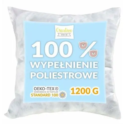 Wypełnienie poliestrowe do poduszek maskotek 1200g