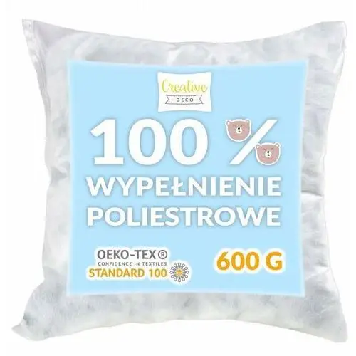 Wypełnienie poliestrowe do poduszek maskotek 600g