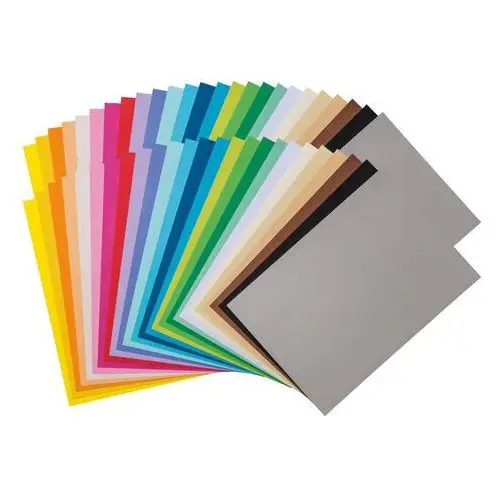 Crelando® blok papieru kolorowego / blok kartonu fotograficznego, w 25 kolorach (blok papieru kolorowego)
