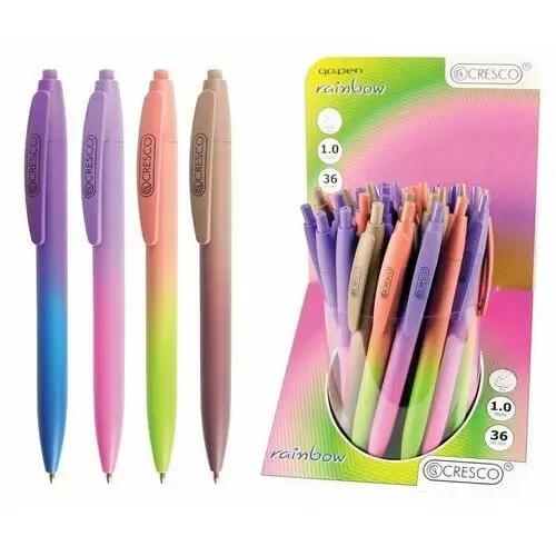 Cresco Długopis rainbow