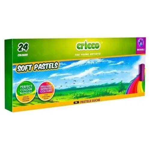 Cricco Pastele suche, 24 kolory