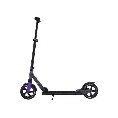 CRIVIT Hulajnoga aluminiowa Big-Wheel-Scooter (Czarny/jasnofioletowy)