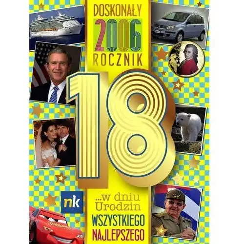 Czachorowski Kartka na 18 urodziny dla urodzonych w 2006r v103