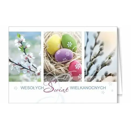 Kartka na Wielkanoc z życzeniami GDW-T 26