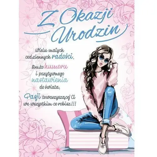 Kartka urodzinowa z życzeniami dla kobiety grande13 Czachorowski