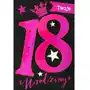 Kartka z okazji 18 urodzin bogato zdobiona HM1116 Sklep