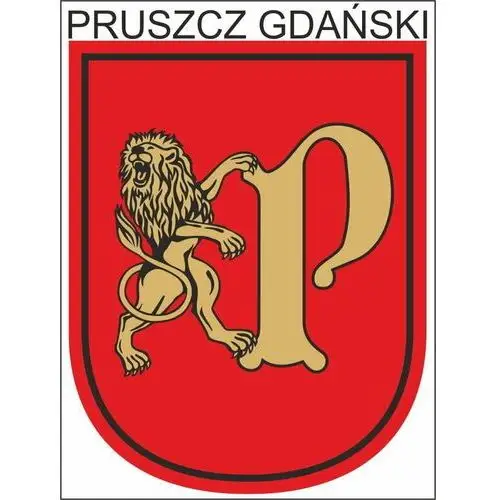 Naklejka herb Pruszcz Gdański