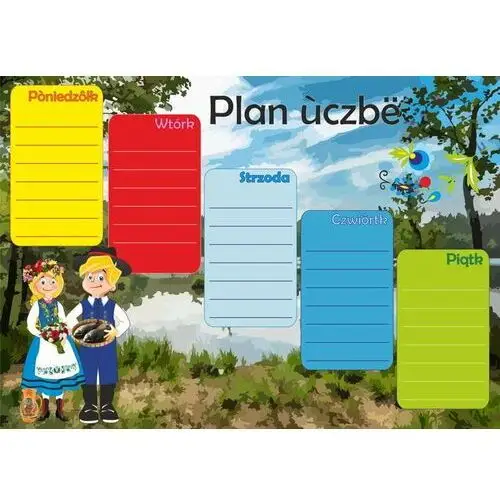 Plan lekcji dla dzieci / Plan ùczbë (kaszubski)