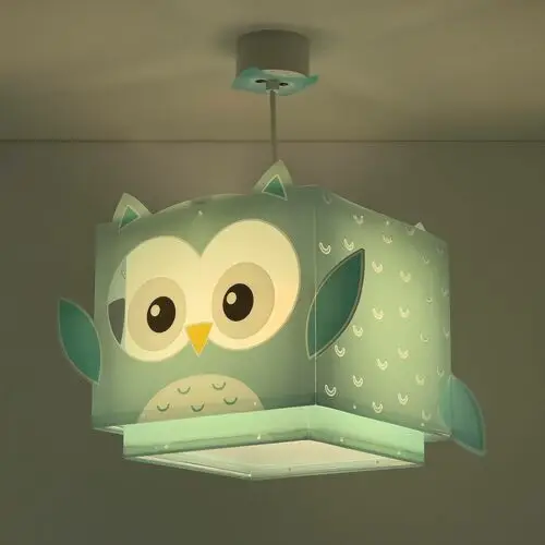 Dalber little owl lampa wisząca dziecięca sowa