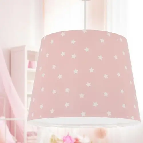 Dalber star light lampa wisząca dziecięca różowa