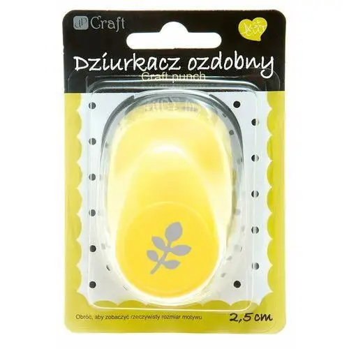 Dalprint Dziurkacz ozdobny 2,5 cm gałązka jcdz-110-186 dpcraft