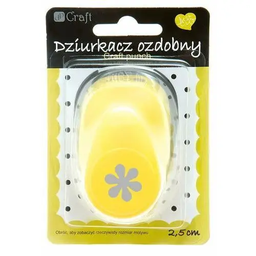 Dalprint Dziurkacz ozdobny 2,5 cm kwiat jcdz-110-222 dpcraft