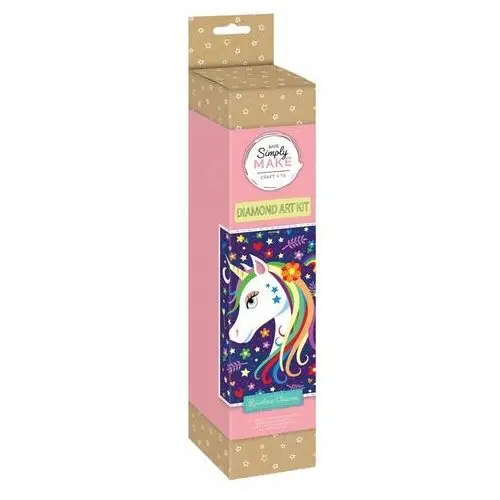 Haft Diamentowy - Zestaw Do Diamond Painting - Rainbow Unicorn Dsm-105124 Dalprint