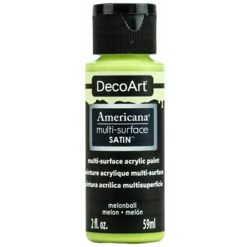 Farba akrylowa americana multi-surface - deco art - melonball 59ml Decoart