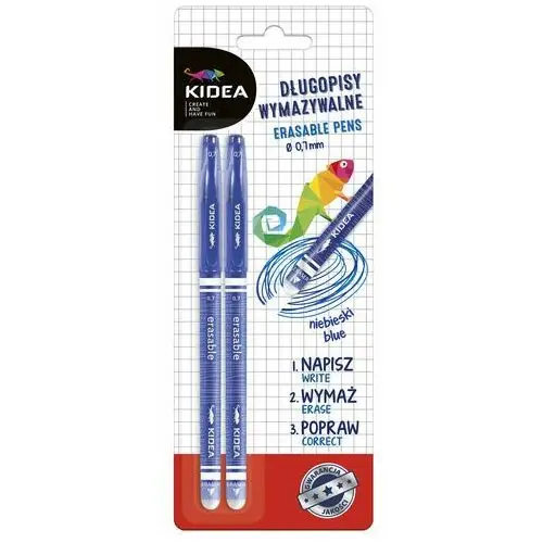Kidea, Długopis wymazywalny, 2 sztuki