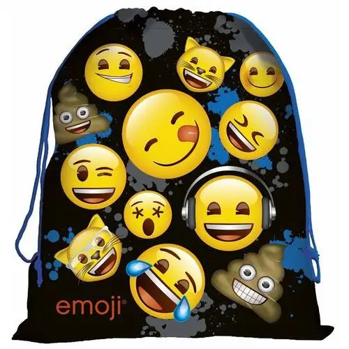 Derform, worek-plecak, Emoji