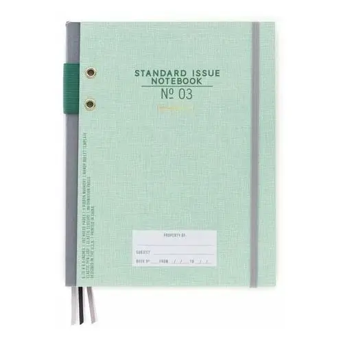 Notatnik 192 strony 'standard issue jbe86 - green'