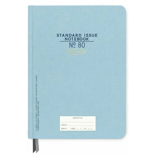 Designworks ink Notatnik 200 stron 'standard issue jumbo - blue'