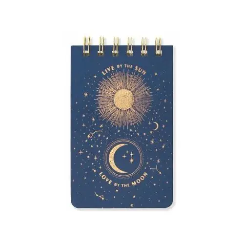 Notatnik 80 Stron 'Live By The Sun Cloth Covered Notepad'