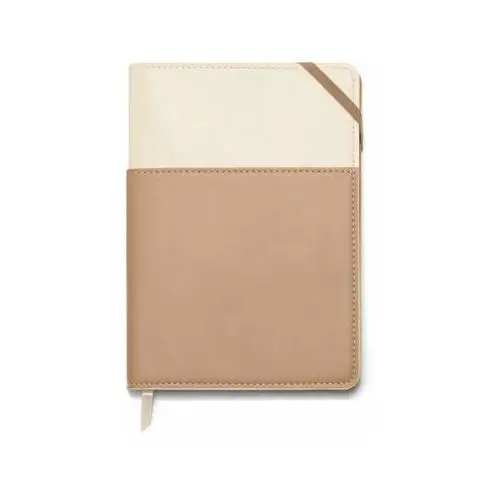 Notatnik 'Soft Pocket Journal' - Ivory & Taupe