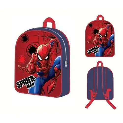 Difuzed Plecak dla przedszkolaka dziewczynki i chłopca spider-man