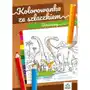 Dinozaury. Kolorowanka ze szlaczkiem Sklep