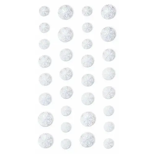 Dpcraft Bn-kryształy samoprzylepne mix, 32 szt. śnieżynka