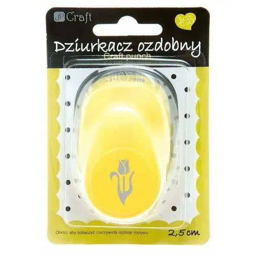 Dpcraft Dziurkacz ozdobny dalprint 2,5cm tulipan 3 jcdz 110 133