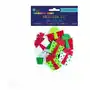 Filcowe naklejki świąteczne 3D 12 szt - PREZENTY Sklep