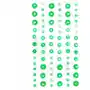 Dpcraft Kryształki bursztynowe samoprzylepne, 78 szt. green Sklep