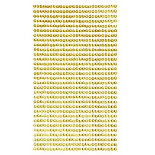 Dpcraft Kryształki diamenciki samoprzylepne 3mm 806 szt. yellow dalprint