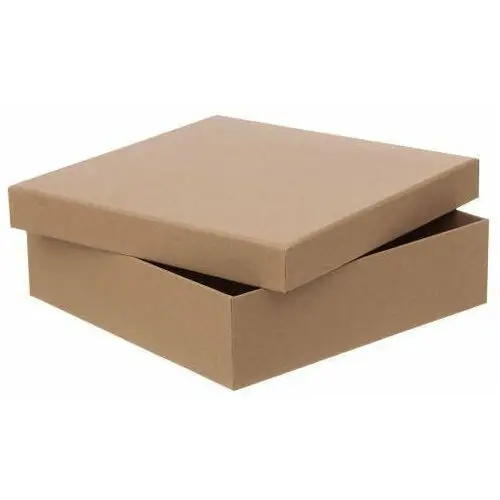 Tekturowe pudełko KRAFT 23,5x23,5x6,5 cm