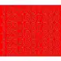 Cyfry samoprzylepne 3 cm czerwony z połyskiem Sklep